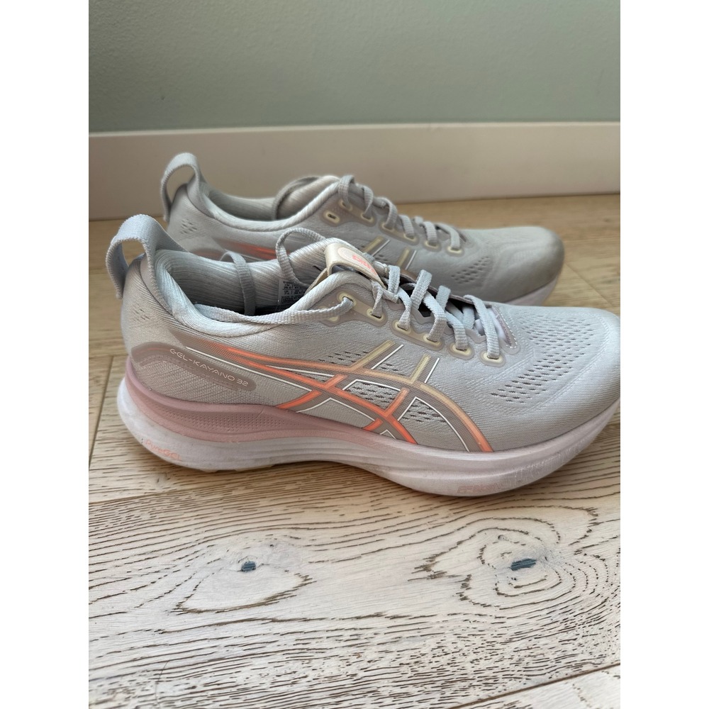 ASICS Gel-Kayano 30 Women Running Shoes Grey Pink 1012B357 Sneakers
